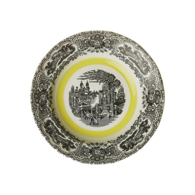 N. Vistas Amarillo A. Stewart Soup Plate