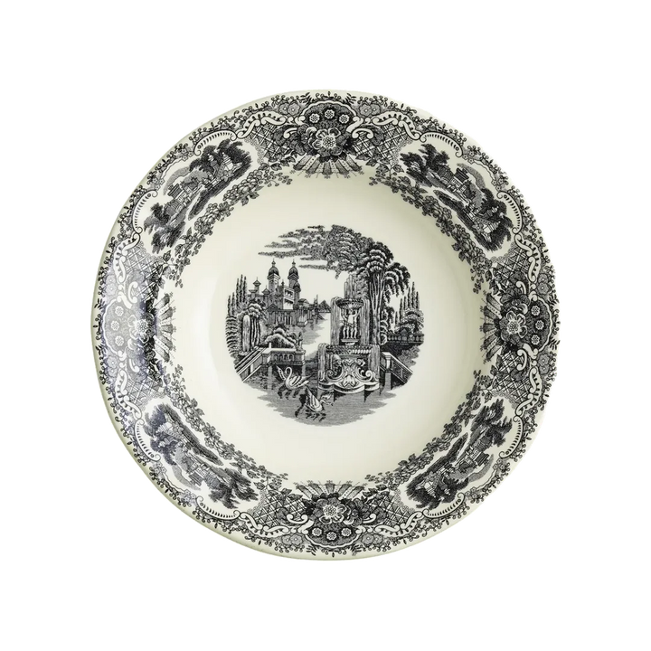 Negro Vistas Soup Plate