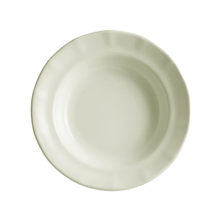 Plato Hondo Ochavada Blanco