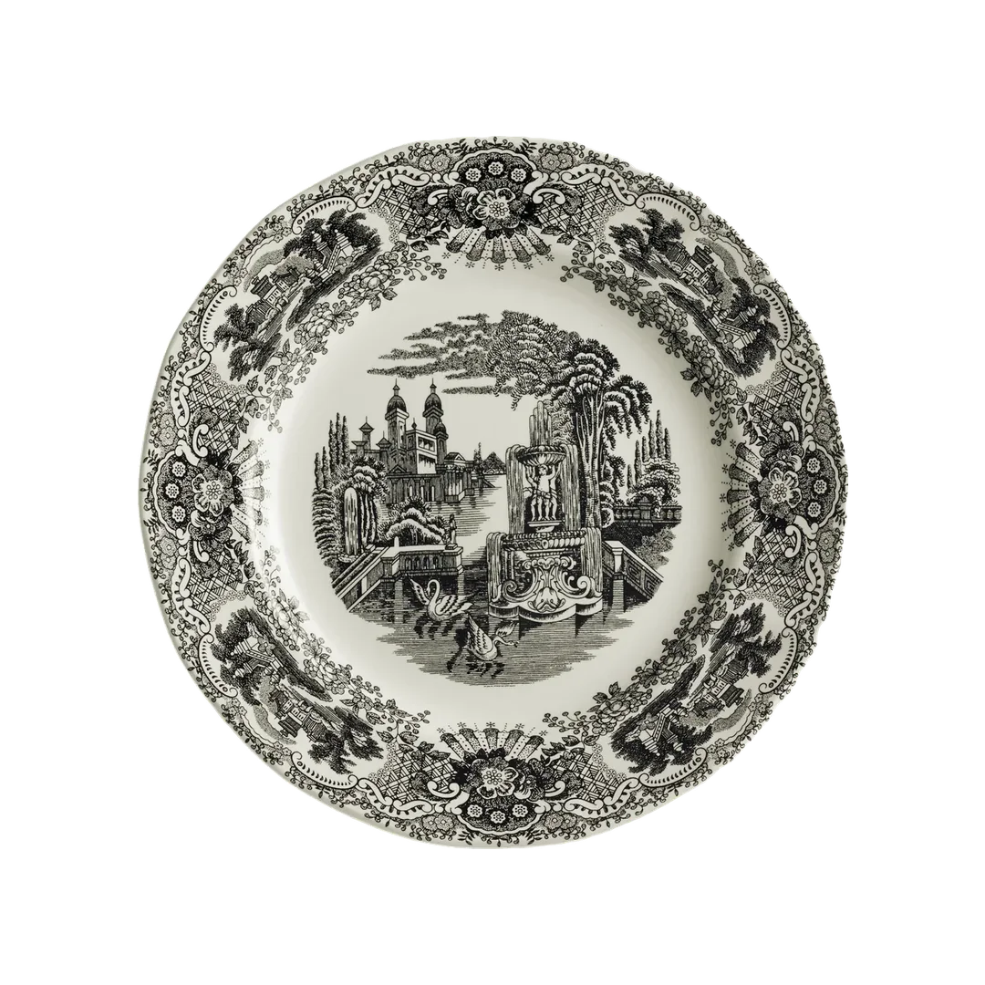 Negro Vistas Dinner Plate