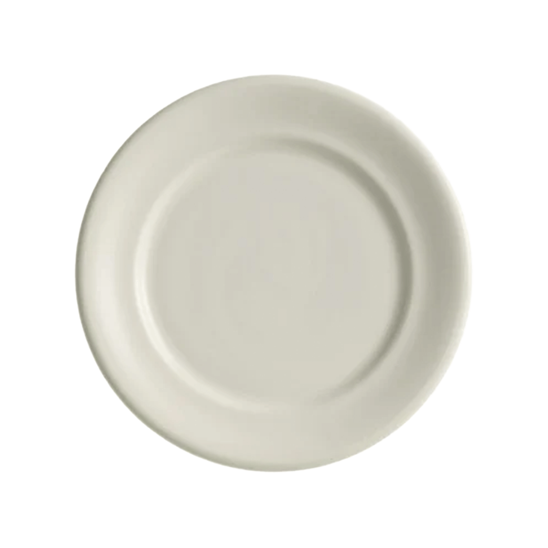 Plato Pan Ochavada Blanco