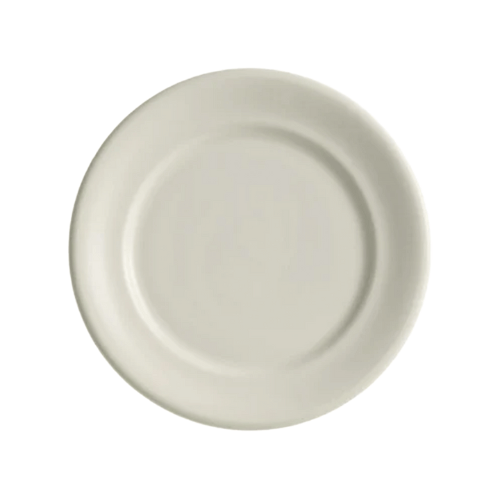 Plato Pan Ochavada Blanco
