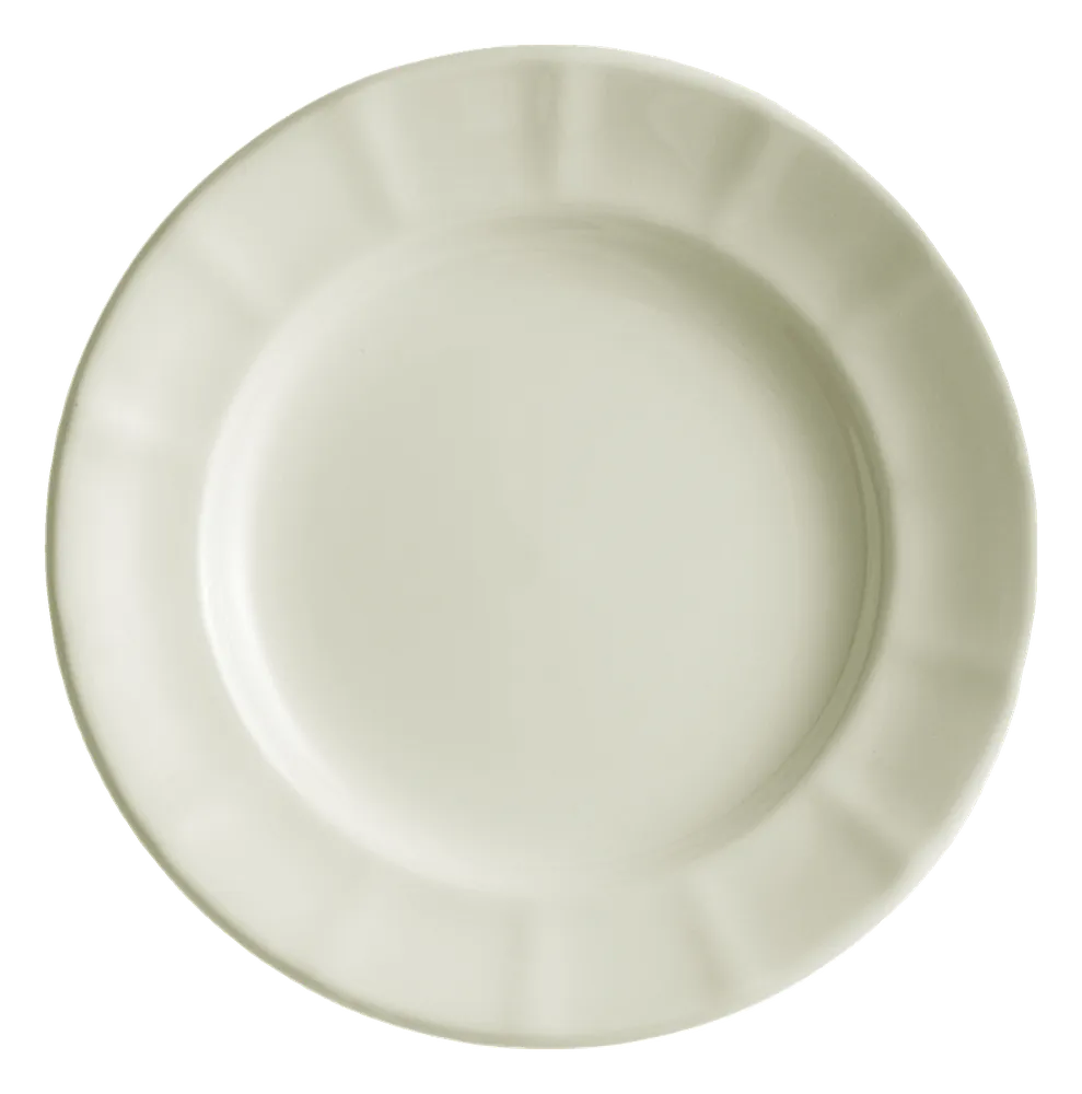Plato Pastas Ochavado Blanco