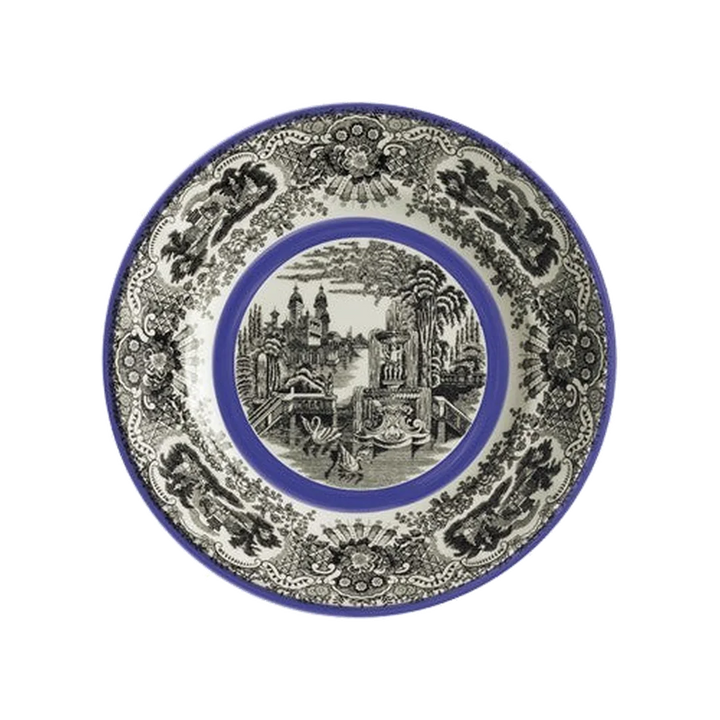N. Vistas Azul A. Stewart Cake Plate