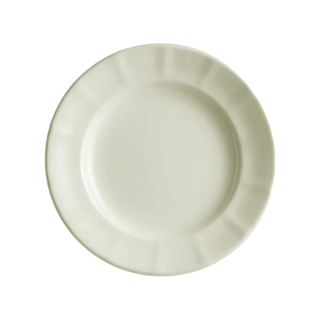 Plato Pastas Ochavado Blanco