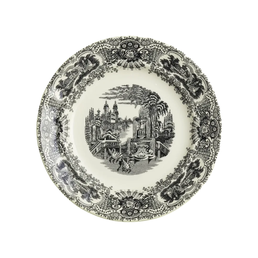 Negro Vistas Dessert Plate