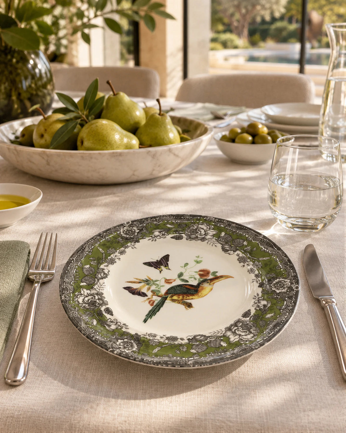 Plato de Postre Verde by Gastón y Daniela