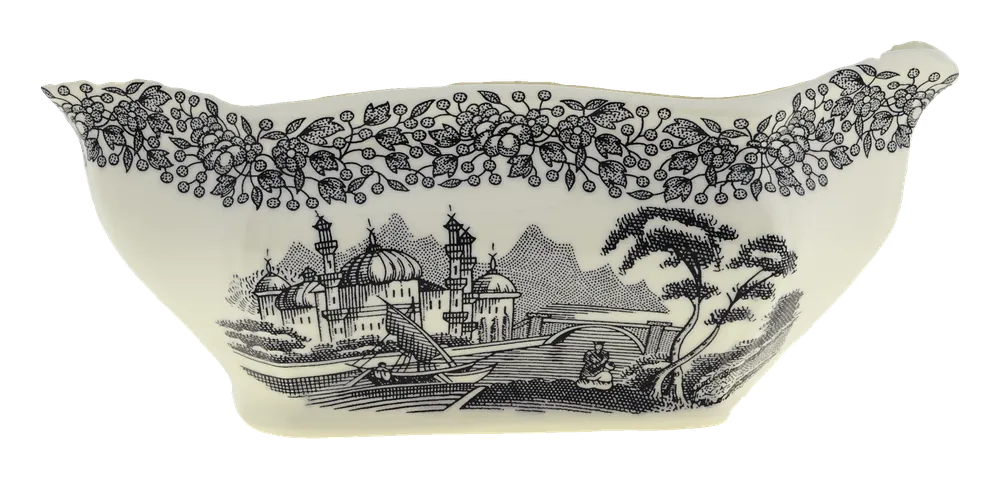 Negro Vistas Gravy Boat