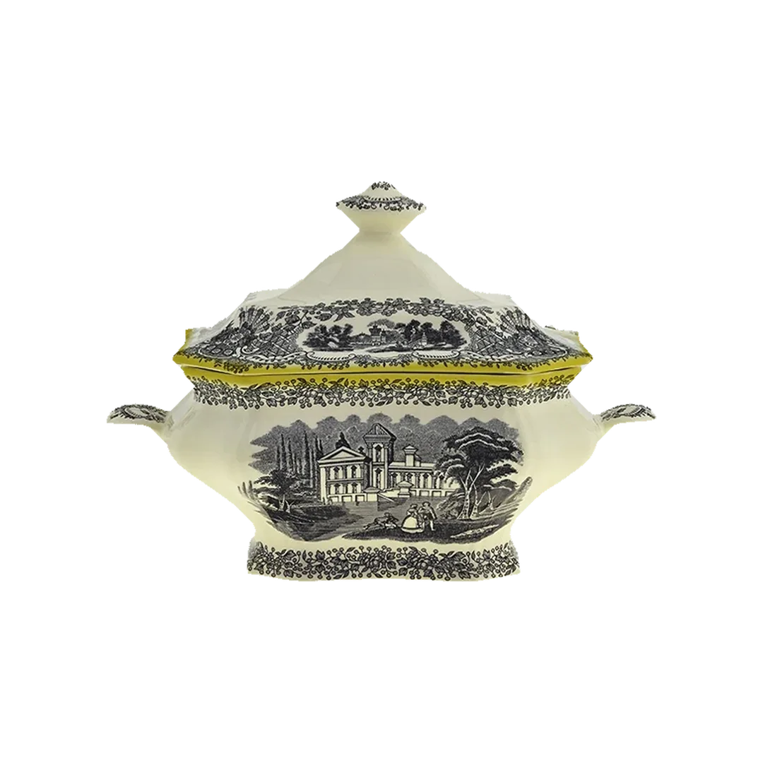 N. Vistas Amarillo A. Stewart Soup Tureen