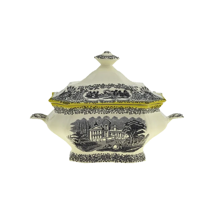 N. Vistas Amarillo A. Stewart Soup Tureen