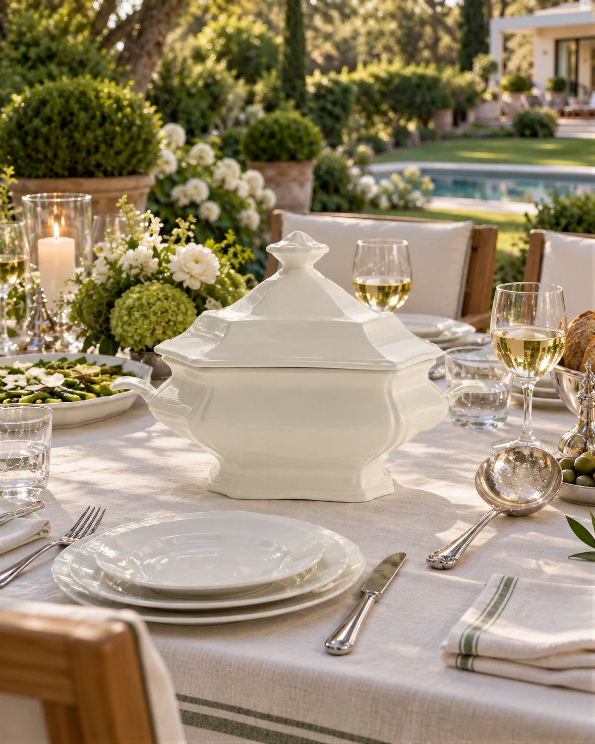 Ochavado Blanco Soup Tureen