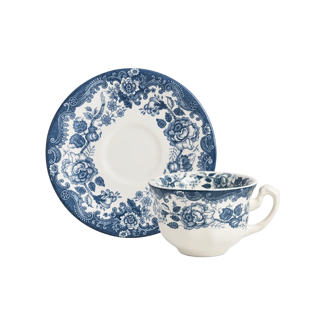 Taza Café Con Platillo Ceilán