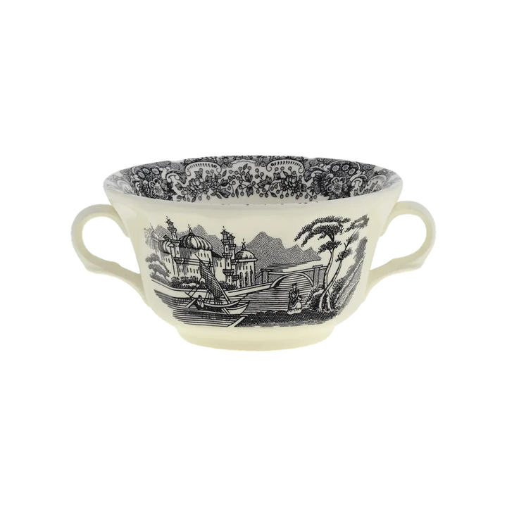 Taza Consomé Negro Vistas