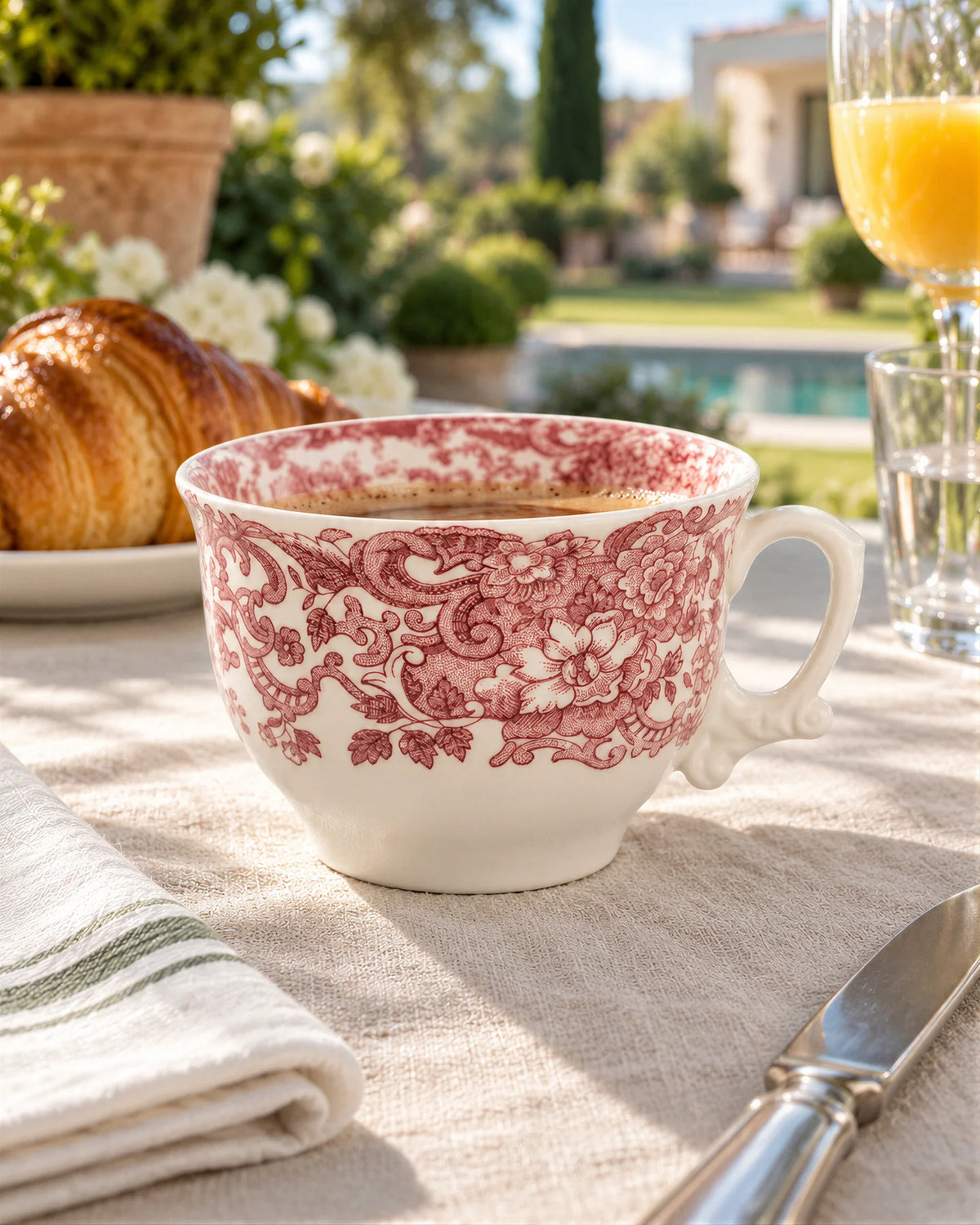 Taza Desayuno 202 Rosa
