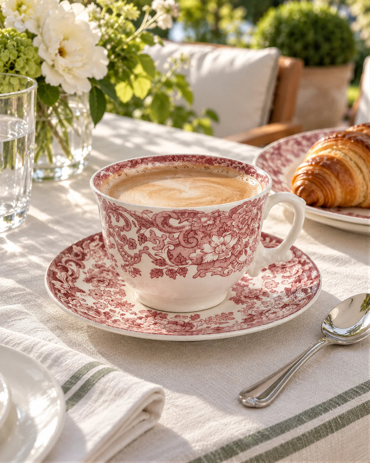 202 Rosa Breakfast Cup and Saucer