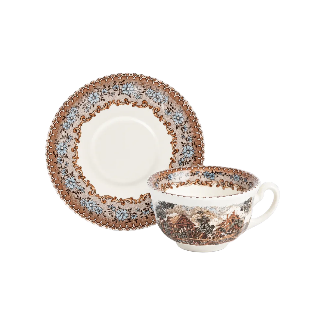Viejo Molino Breakfast Cup and Saucer