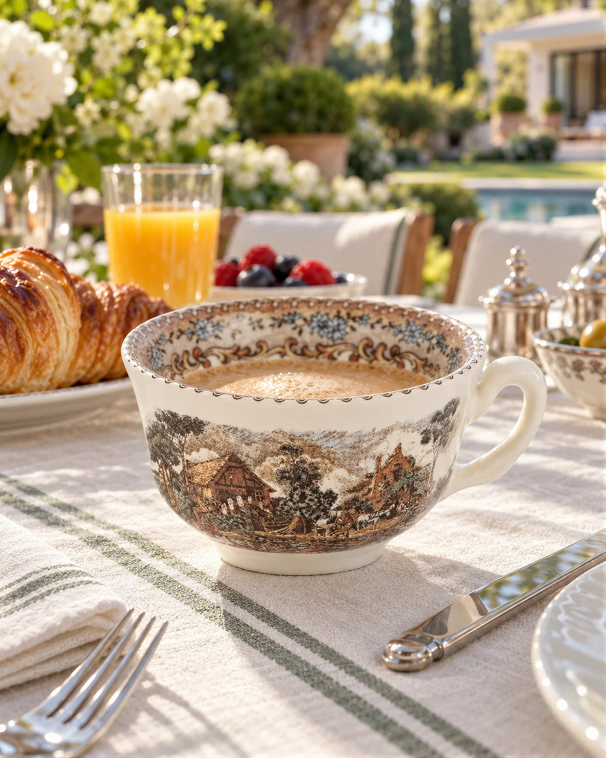 Taza Desayuno Viejo Molino