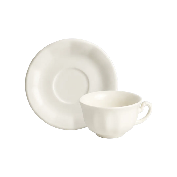 Aurora Blanca Teacup and Saucer