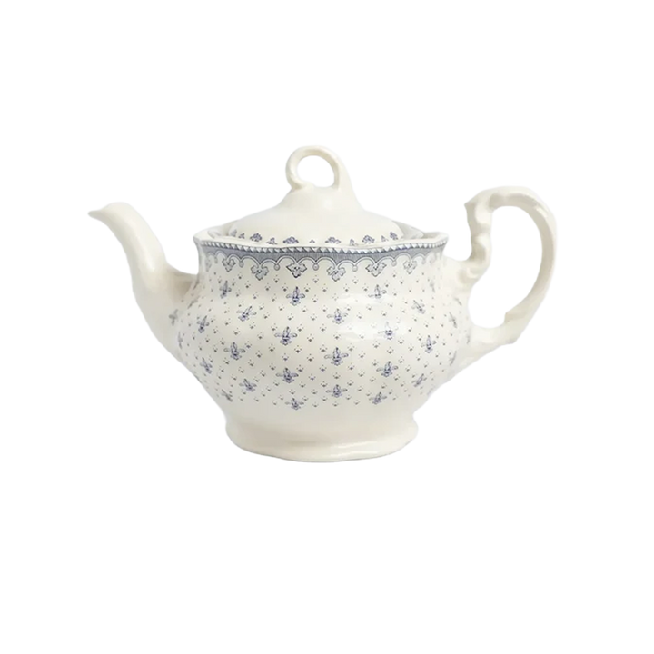 Flor de Lis Azul Teapot