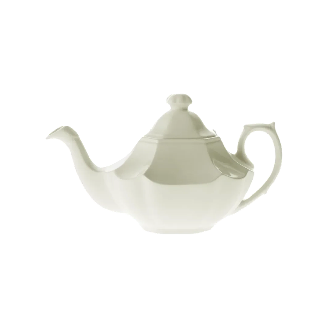 Tetera Ochavada Blanco