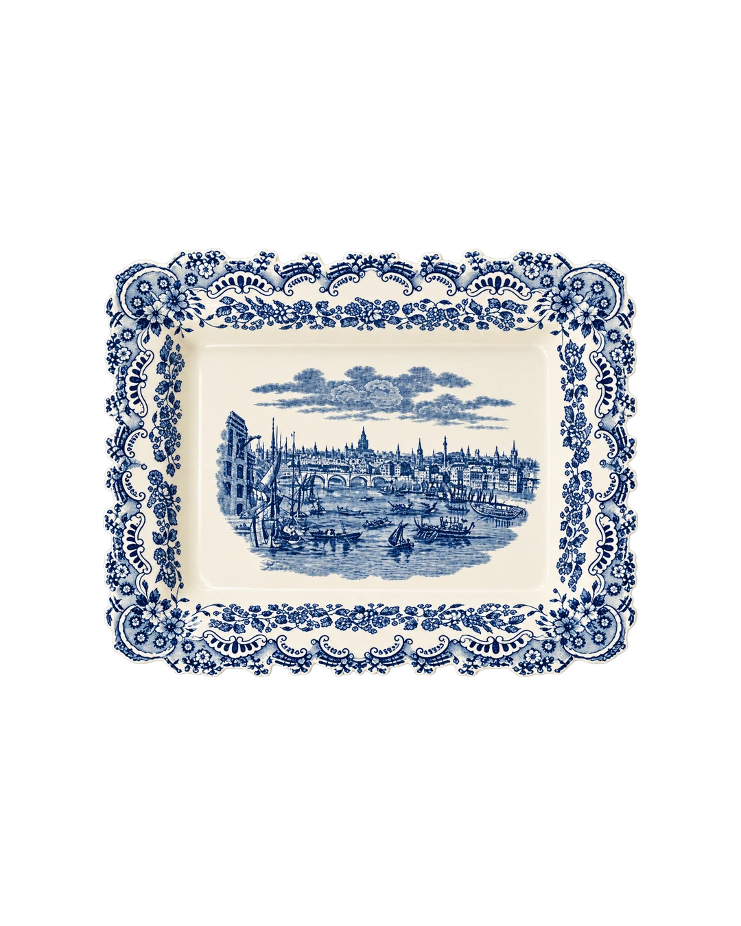 vaciabolsillos sevilla azul sobre fondo transparente